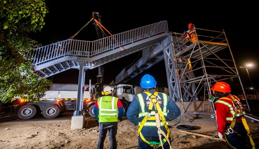 Lima Expresa anuncia reapertura del puente peatonal Palmeras de la Vía de Evitamiento desde el 04 de febrero