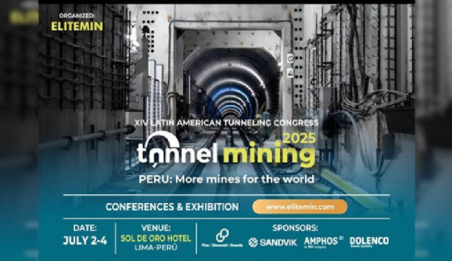 Lima será sede del XIV Congreso Latinoamericano de Túneles y Obras Subterráneas Tunnel Mining 2025