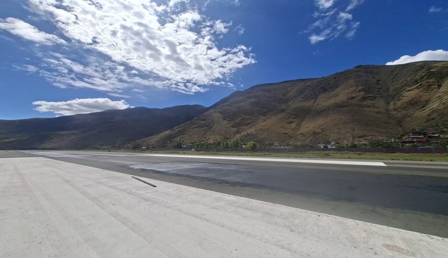 MTC Aeropuerto de Huánuco tiene una pista de aterrizaje mejorada con trabajos de Corpac