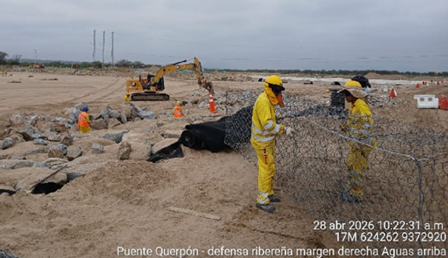 MTC Construcción del puente Querpón alcanza 41 % de avance físico y beneficiará a más de un millón de ciudadanos del norte del país