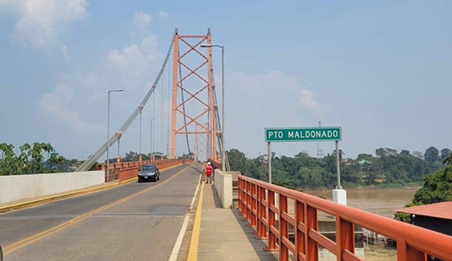 MTC Culminó el mantenimiento del Puente Billinghurst en Puerto Maldonado que beneficia a más de 197 mil peruanos