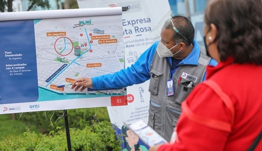 MTC: Vecinos del Callao son informados sobre el proyecto Vía Expresa Santa Rosa