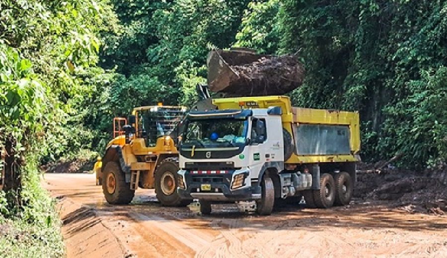 MTC atendió más de 40 emergencias viales por lluvias en la carretera IIRSA SUR en Madre de Dios