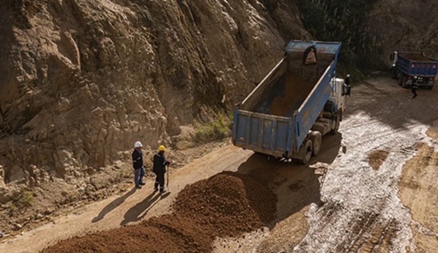 Panoramic View of Javier Prado avenue and Limas Highway, In Lima, peru
