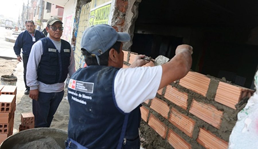 MTC continúa tapiado de viviendas para la construcción del Anillo Vial Periférico