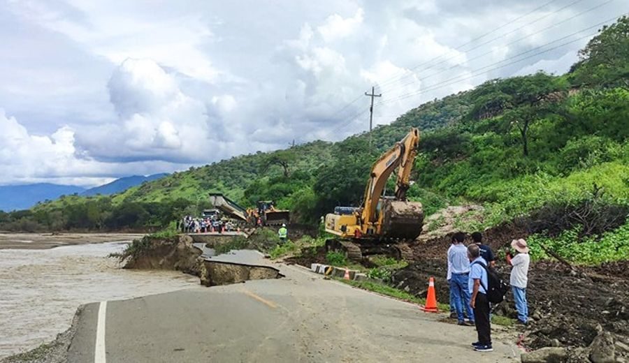 MTC coordina con concesionaria la recuperación del tránsito vial en Canchaque, Piura