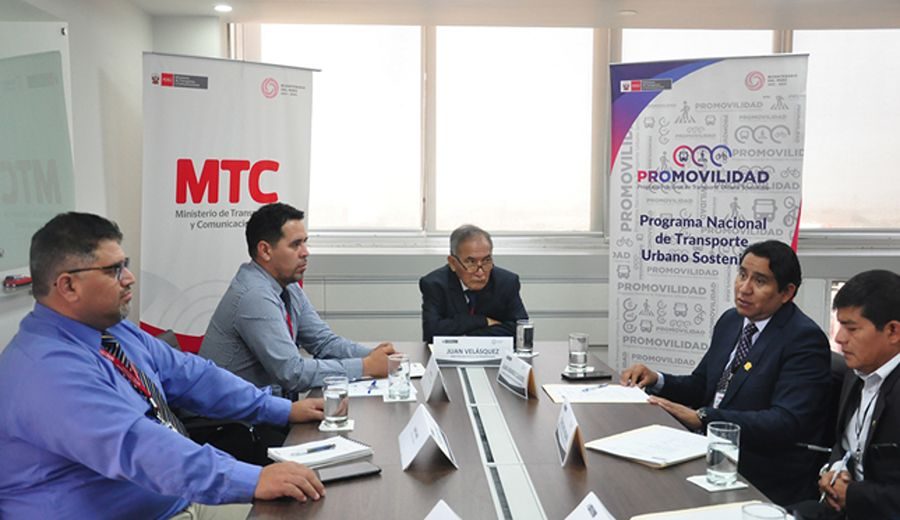 MTC coordinó con 22 alcaldes provinciales para impulsar una movilidad sostenible en sus ciudades