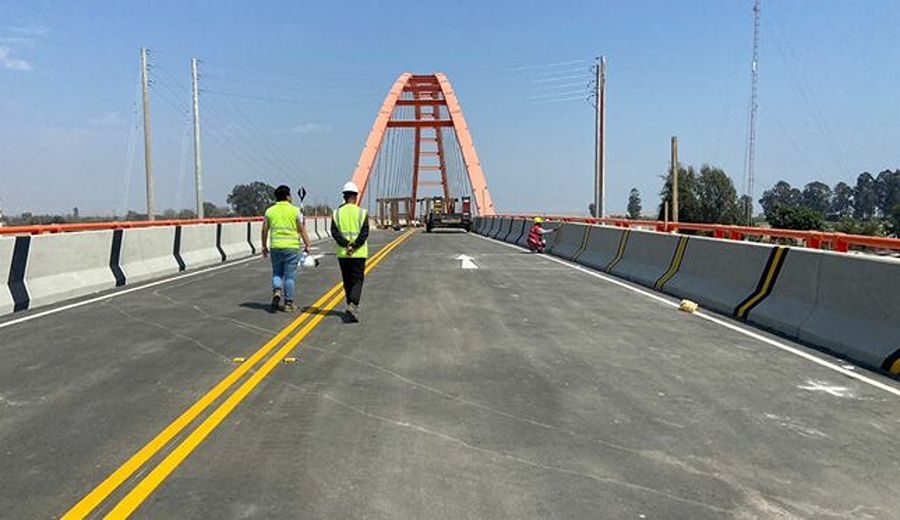 MTC culminó ejecución del puente Chamorro en la región Ica