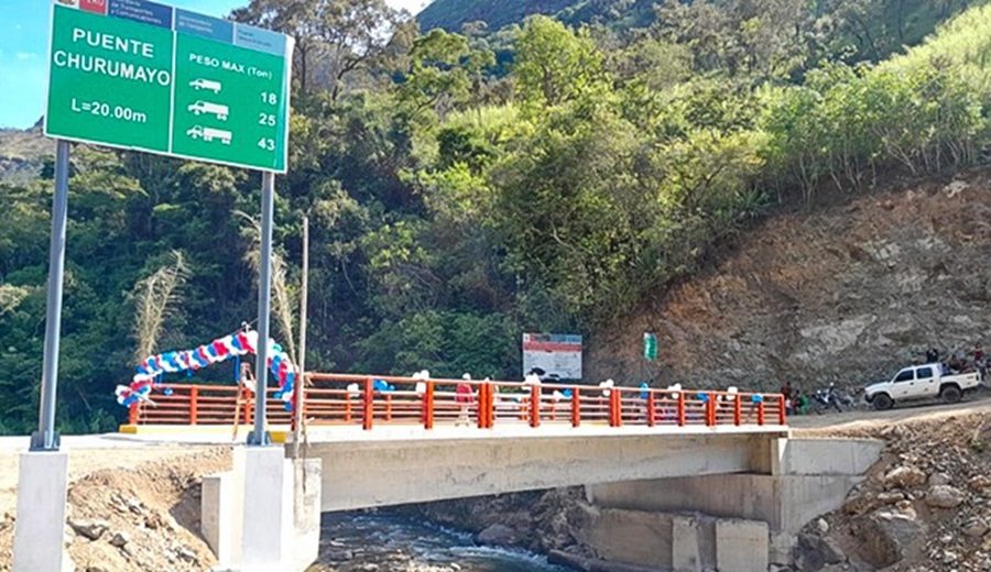 MTC culminó la ejecución de 58 puentes en ocho departamentos del país