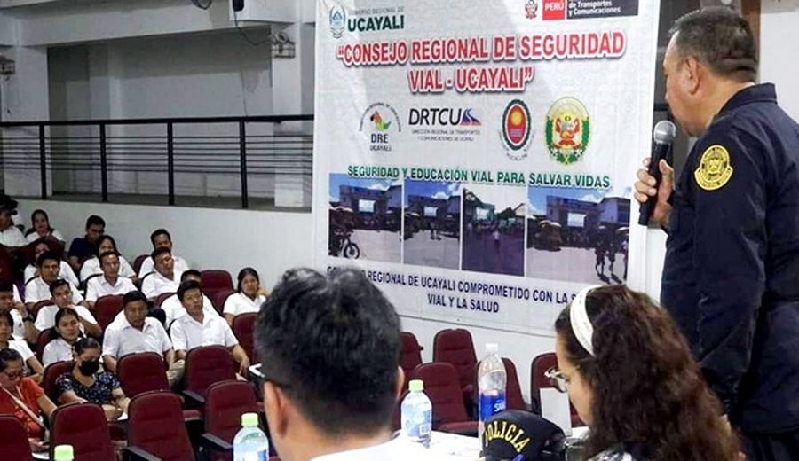 MTC dio inicio a capacitaciones sobre Educación Vial 2023 en Ucayali