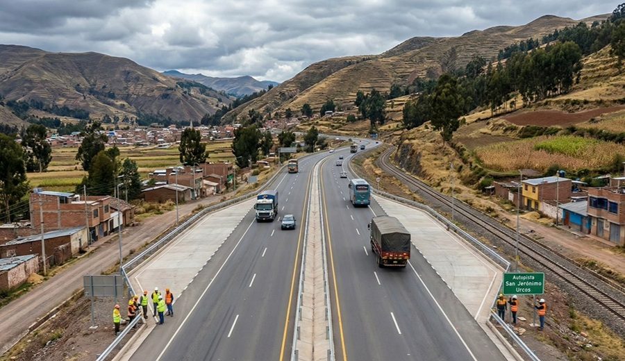 MTC firma convenio con el GORE Cusco y concesionario para desarrollar autopistas claves