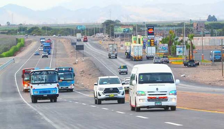 MTC gestiona suscripción de adenda para ejecutar 21 nuevas obras en la carretera de Lima a Ica