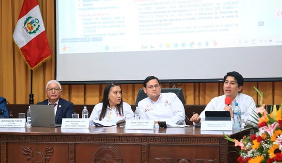 MTC informó intervenciones en las regiones de Lambayeque, La Libertad, Piura y Tumbes