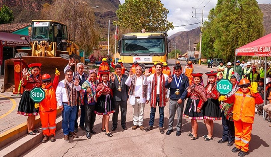 MTC inicia el servicio de conservación de un importante corredor vial de Cusco que atraviesa seis provincias