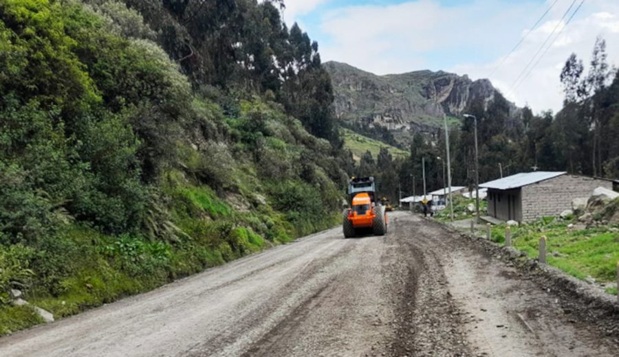 MTC inició trabajos en el corredor vial Pativilca-Molinopampa de Áncash