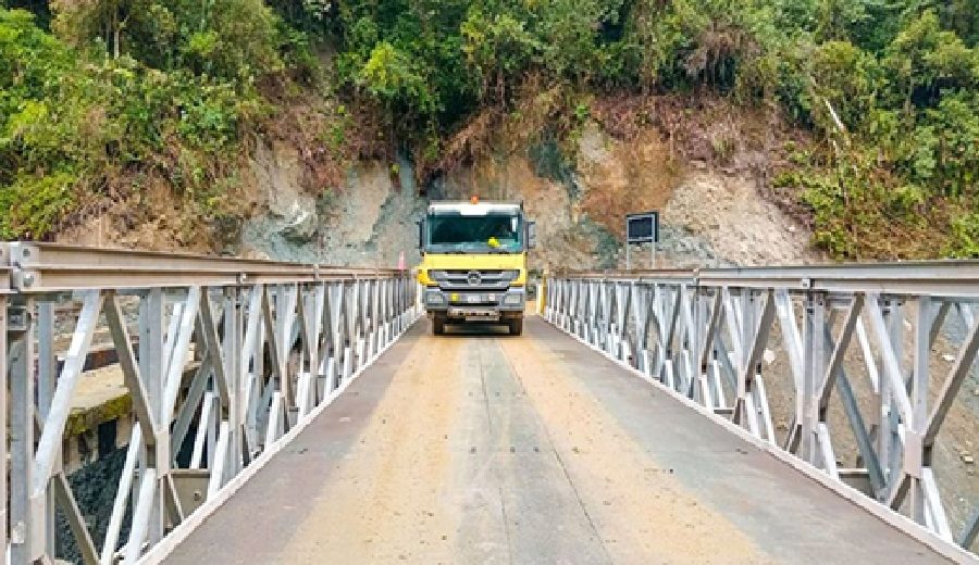 MTC instaló puente modular que beneficia a más de 10 mil personas en Satipo