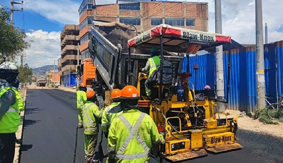 MTC interviene zona crítica para optimizar tránsito en el subtramo 7 de la carretera Longitudinal de la Sierra en Cajamarca