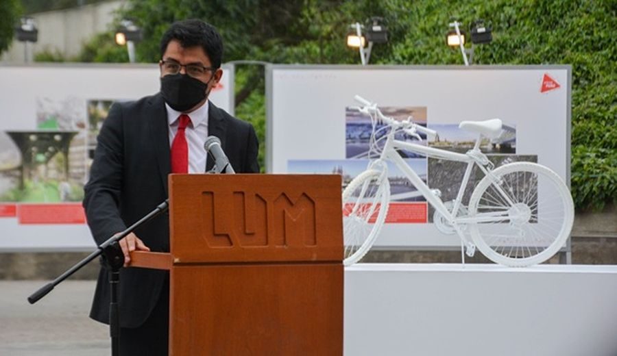 MTC participó en la inauguración de la Bienal de Arquitectura de la Bicicleta