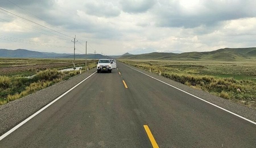 MTC pavimenta carreteras de Puno mediante Proregión