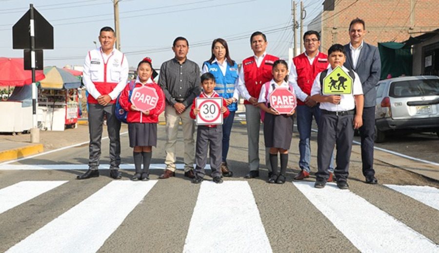 MTC presenta Programa Entornos Escolares Seguros en el distrito de Mi Perú para prevenir siniestros viales