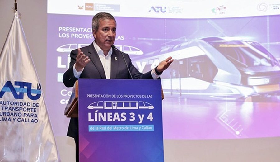 MTC presentó proyectos de las líneas 3 y 4 del Metro de Lima y Callao