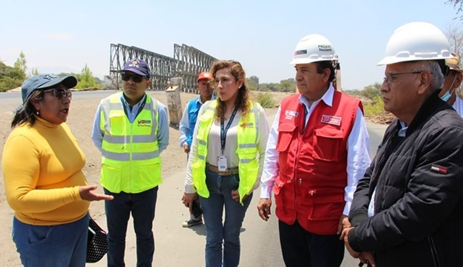 MTC realizó una inspección a vías de la provincia de Chiclayo en Lambayeque