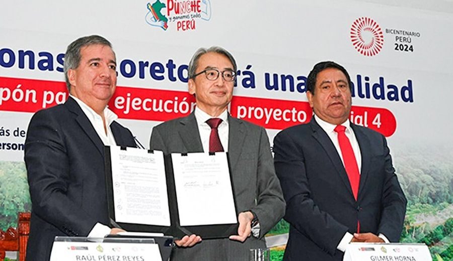 MTC suscribió acuerdos con el gobierno de Japón para asfaltar carretera que conectará Amazonas y Loreto