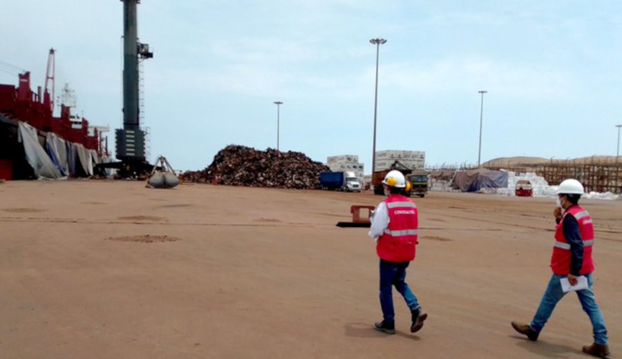 MTC y Contraloría articularon inspecciones en el Terminal Portuario General San Martín en Pisco