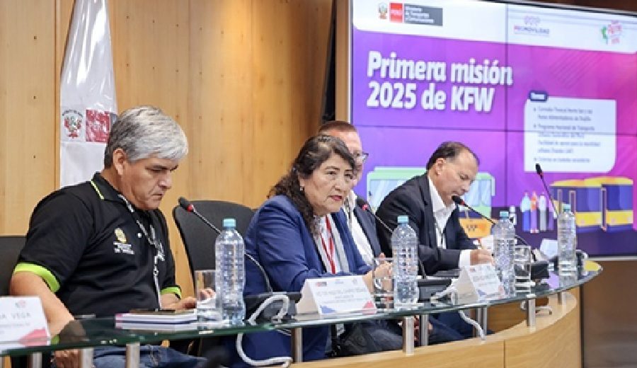 MTC y KfW consolidan compromisos para proyectos de transporte urbano sostenible en el país