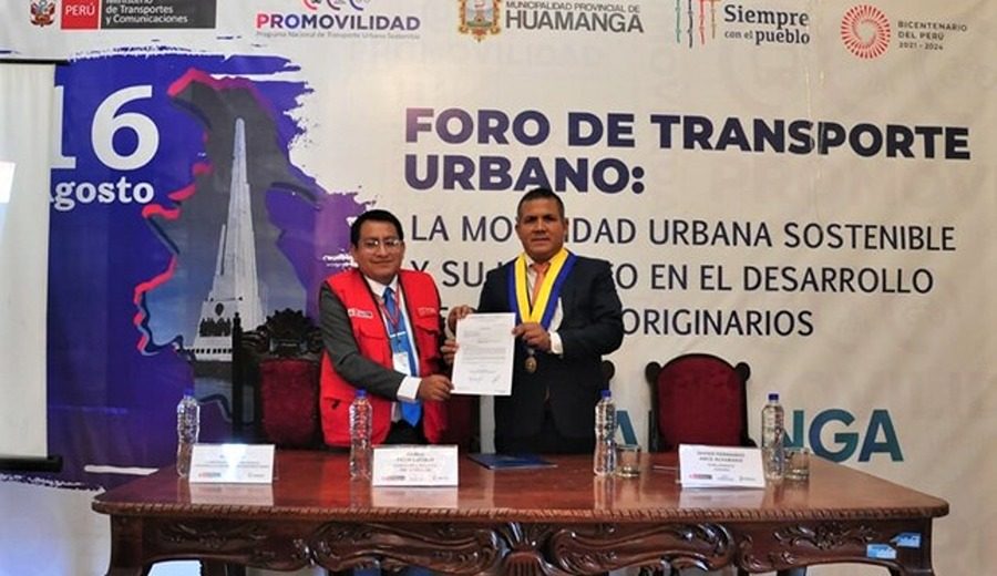 MTC y Parlamento Andino dan el primer paso para implementar Planes Binacionales de Movilidad Urbana Sostenible en Perú