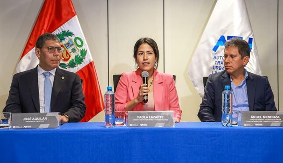 Ministra Lazarte anuncia que corredores complementarios Rojo, Azul y Morado continuarán operando