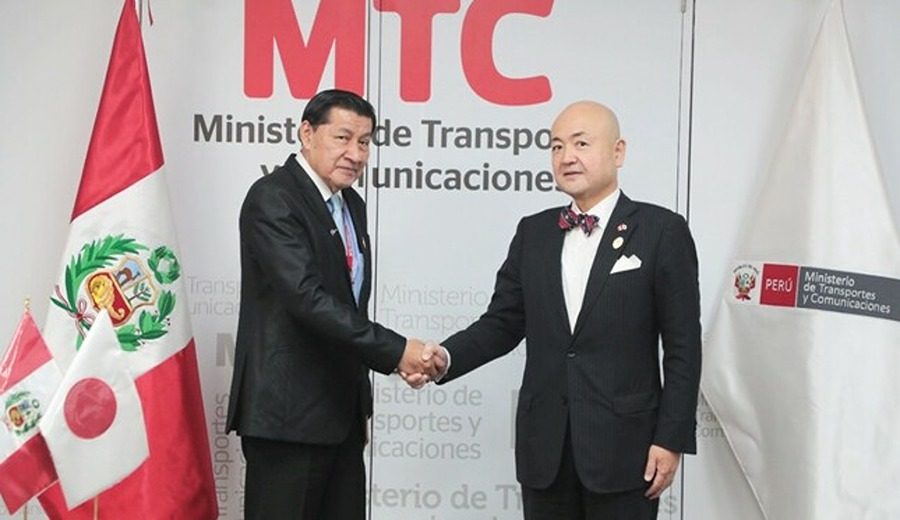 Ministro Juan Barranzuela y embajador de Japón fortalecen gestiones para proyectos de cooperación en el sector