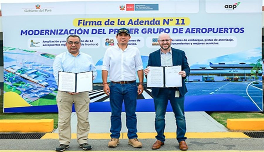 Modernizarán 12 aeropuertos en las regiones