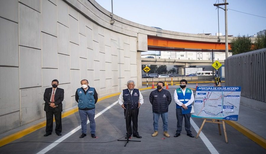 Municipalidad de Lima abrió acceso vehicular a la Panamericana Sur desde Av. El Derby en Surco