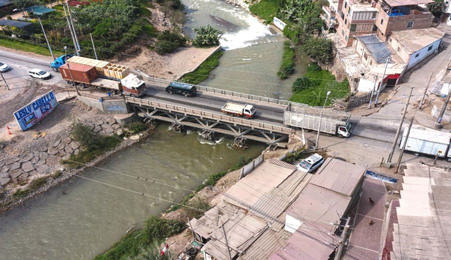 La Municipalidad de Lima otorga buena pro para construcción de nuevo puente sobre río Lurín. Foto: ANDINA/Difusión.