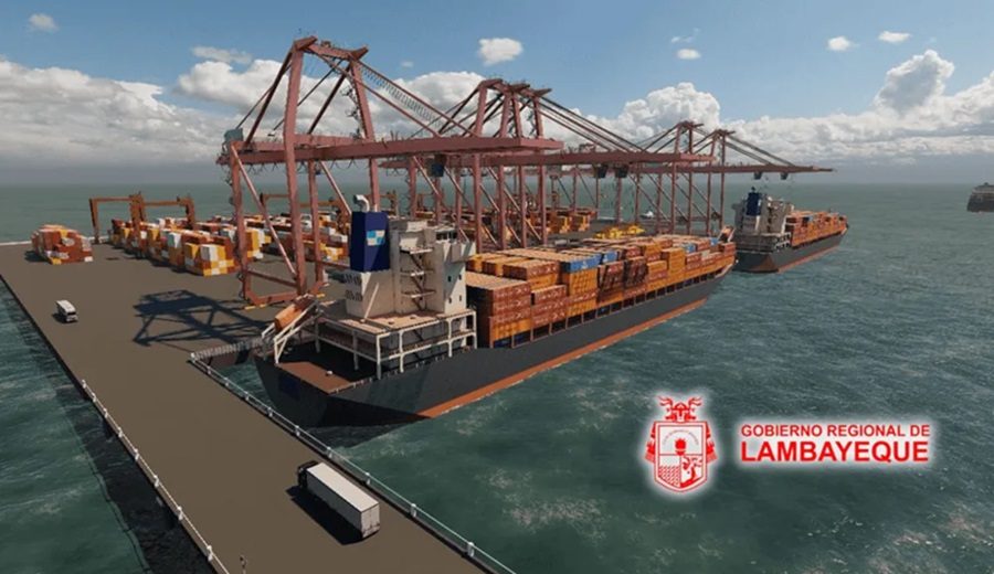 Nuevo megapuerto de 1.500 millones de dolares en Lambayeque generará 200 mil empleos al conectar con China y el resto del Asia