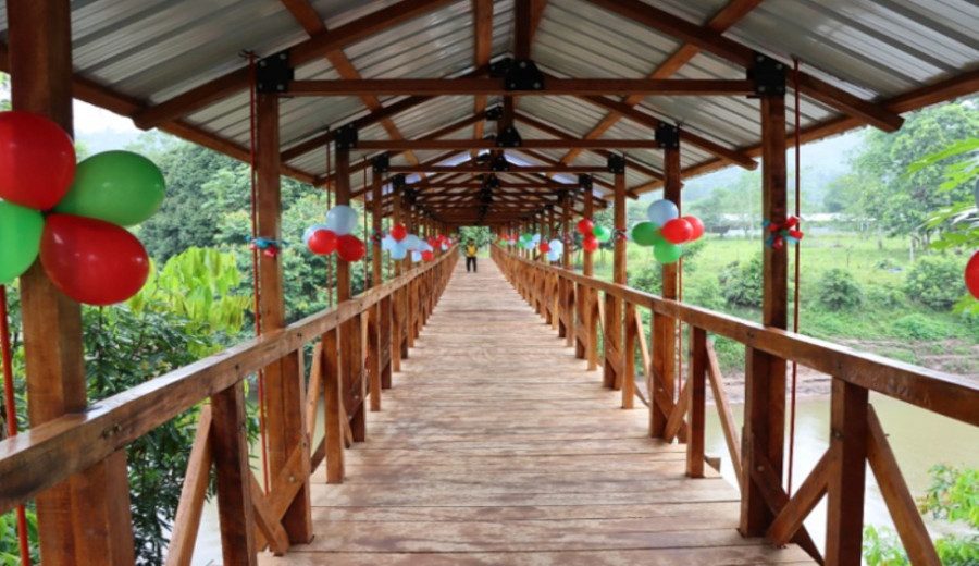 Puente Moisés Moreno Romero Unión y Desarrollo en Amazonas