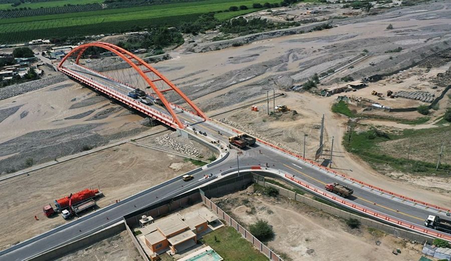 Reconstruido puente Chamorro de Ica beneficiará a más de 12,000 personas