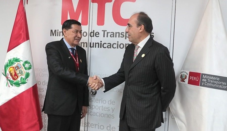 Titular del MTC y embajador de España ratificaron la importancia de continuar la cooperación técnica entre ambos países