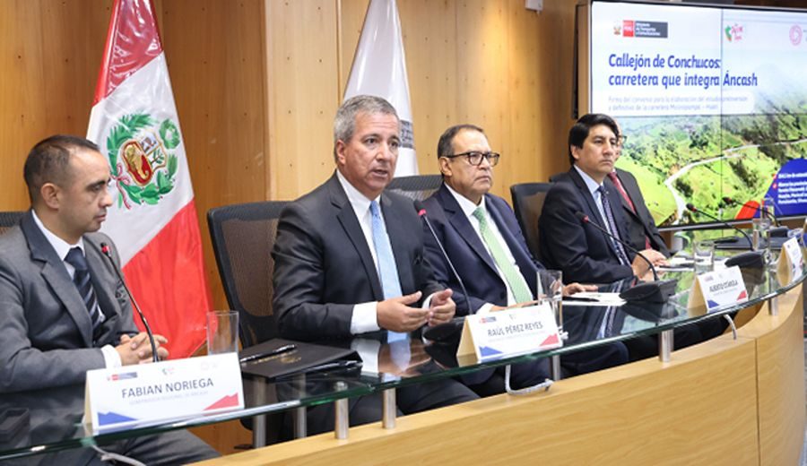 Transformación Vial: MTC y GORE Áncash Firman Acuerdo Estratégico